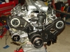 Projects - Porcshe 928 - view of engine on stand 3